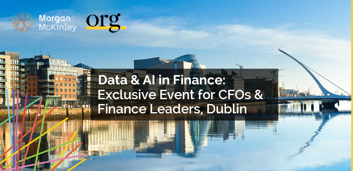 Data & AI in Finance: Exclusive Event for CFOs & Finance Leaders – Dublin