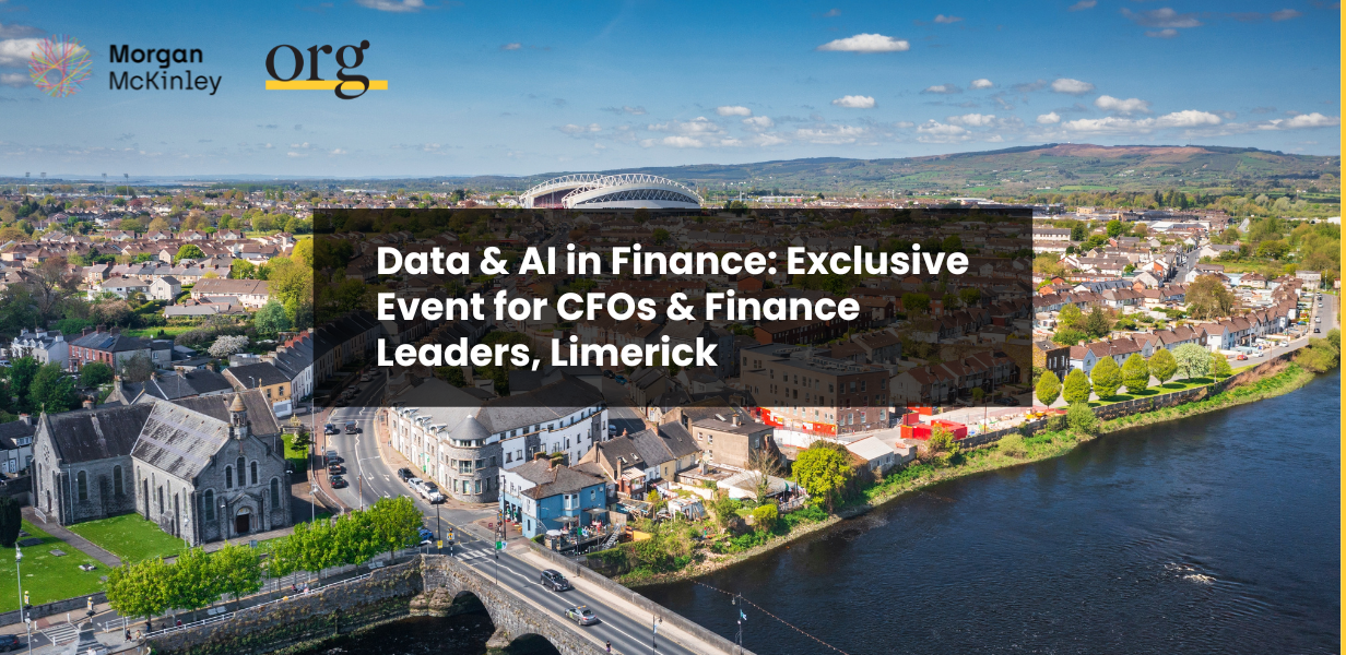 Data & AI in Finance: Exclusive Event for CFOs & Finance Leaders – Limerick