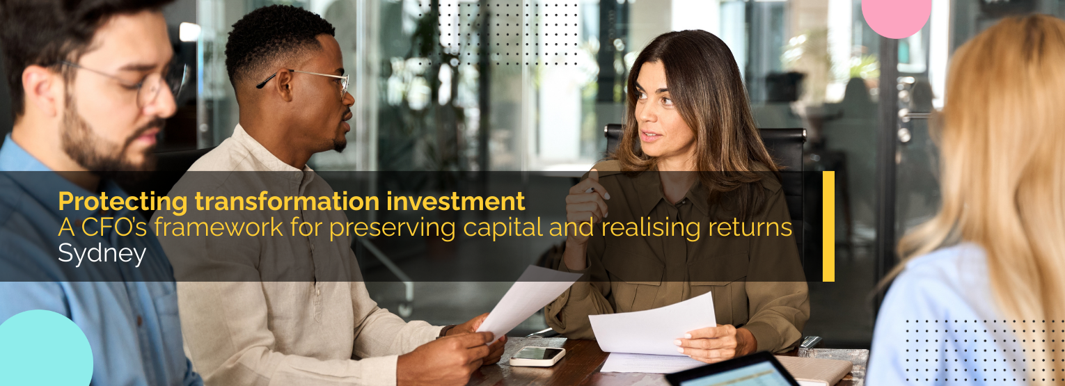 Protecting transformation investment